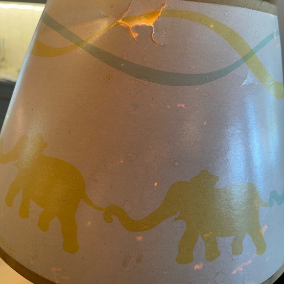 Adorable Vintage Nursery Lamp with Music Box and Nightlight by IRMI Originals - Picture 11 of 11